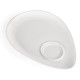 Olympia Whiteware Snackschotel 240mm – Porseleinen Bord Wit (12 Stuks)