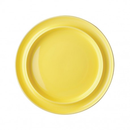 Olympia Heritage Borden Geel 253mm (4 Stuks) - Porselein