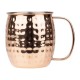 Olympia Gehamerde RVS Mok Koper Gecoat - 440ml