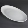Olympia Whiteware Diepe Ovale Schaal 50cm - Porselein Wit