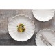 Olympia Bloom Geschulpte Borden Wit 276mm - Set van 4