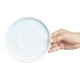 Olympia Fondant Schotels Aqua Blauw 152mm - Porseleinen Set van 6