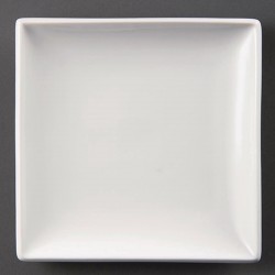 Olympia Whiteware Vierkante Borden 29,5 cm – Wit Porselein (Set van 6)