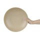 Olympia Build A Bowl Platte Kom Aardebruin 25x4,5cm - Steengoed (Set van 4)