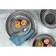 Olympia Cavolo Plat Rond Bord 180mm - Grijs Porselein (Set van 6)