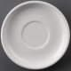 Athena Hotelware Stapelbare Theekoppen en Schotels - Olympia Porselein Wit (24 stuks) – SPECIALE AANBIEDING