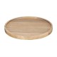 Olympia Acaciahouten Rond Bord 250mm – Bruin Houten Serveerplank