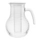 Olympia Kristallon Kan met Koelbuis Polycarbonaat Geribbeld 1600ml