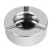 Olympia RVS windbestendige asbak 90mm (6 stuks)