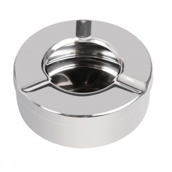 Olympia RVS windbestendige asbak 90mm (6 stuks)