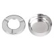 Olympia RVS windbestendige asbak 90mm (6 stuks)