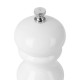 Olympia Hevea houten peper- en zoutmolen wit 125mm