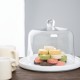 Olympia Glazen Koepel 200x170mm – Heldere Stolp voor Taartpresentatie