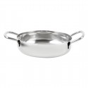 Olympia Presentatieschaal met Dubbel Handvat RVS Zilver 125mm