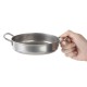 Olympia Vintage Presenteerschaal met Dubbele Handgreep 150mm - RVS Zilver