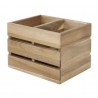Olympia Tafelorganisator Acaciahout 210x160x150mm