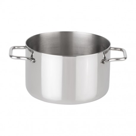 Olympia Mini Serveerpan RVS 675ml – Tafel Presentatie Braadpan Zilver