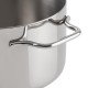 Olympia Mini Serveerpan RVS 675ml – Tafel Presentatie Braadpan Zilver