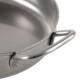 Olympia Tafelpresentatie Vintage Schaal met Dubbele Handgreep 180mm RVS Zilver
