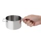 Olympia Tafel Presentatie Mini Serveer Braadpan 460ml – RVS Zilver