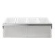Beaumont 4-delige RVS Garnituur Houder – Zilver
