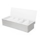 Beaumont 5-delige RVS Garnituur Houder - Zilver