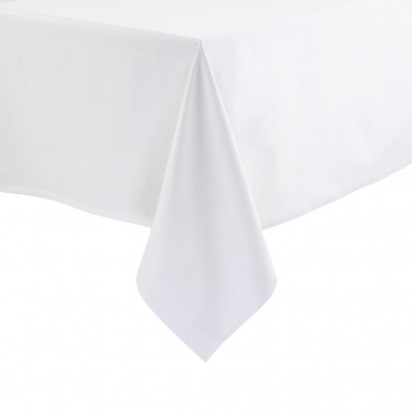 Mitre Essentials Occasions Tafelkleed Wit 135x230cm - Polyester