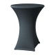 Samba Stretch Statafelhoes Antraciet D2 - Attends Tafelrok voor Statafels