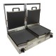 Lincat Lynx 400 dubbele contactgrill LCG2 - RVS contactgrill met gietijzeren platen
