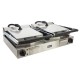 Lincat Lynx 400 dubbele contactgrill LCG2 - RVS contactgrill met gietijzeren platen
