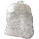 Jantex transparante afvalzakken gerecycled 120L, 18 kg draagvermogen (100 stuks)