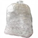 Jantex transparante afvalzakken gerecycled 120L, 18 kg draagvermogen (100 stuks)