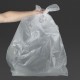 Jantex transparante afvalzakken gerecycled 120L, 18 kg draagvermogen (100 stuks)