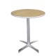 Bolero tafel, essenhout blad rond 60cm