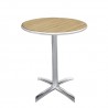 Bolero ronde tafel met kantelbaar essenhouten blad 60cm