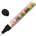 Securit Zig Posterman weerbestendige krijtstift zwart 6mm