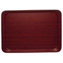 Cambro Capri gelamineerd dienblad mahonie 43x33cm