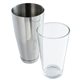 Boston cocktailshaker en glas
